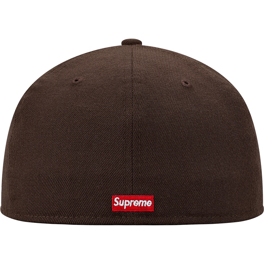 Supreme Classic Script New Era Cap Brown - Novelship